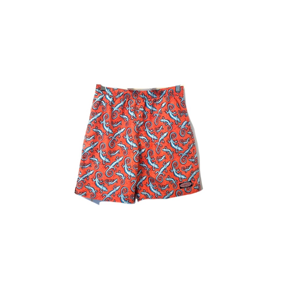 Vineyard Vines Red and Blue Swim Trunks